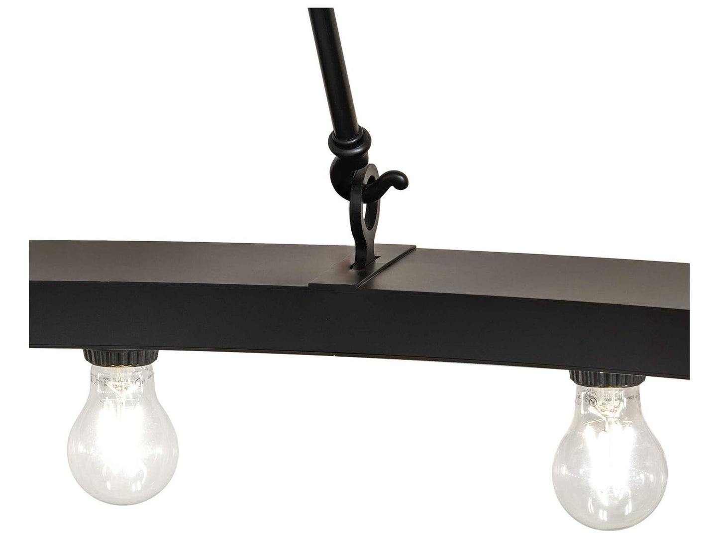 Meyda Loxley 24-Light Round Chandelier in Solar Black