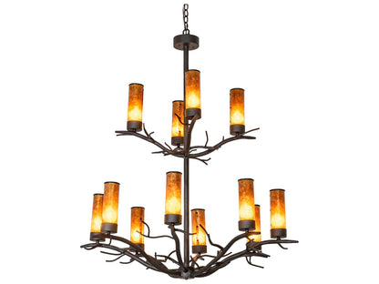 Meyda Winter Solstice 12-Light Oil Rubbed Bronze LED Chandelier