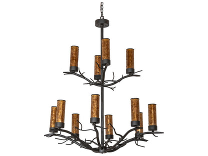 Meyda Winter Solstice 12-Light Oil Rubbed Bronze LED Chandelier