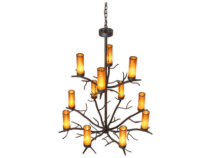 Meyda Winter Solstice 12-Light Oil Rubbed Bronze LED Chandelier