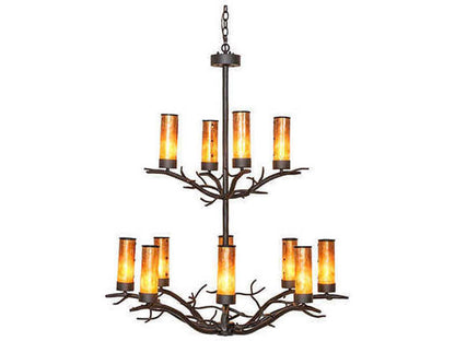 Meyda Winter Solstice 12-Light Oil Rubbed Bronze LED Chandelier