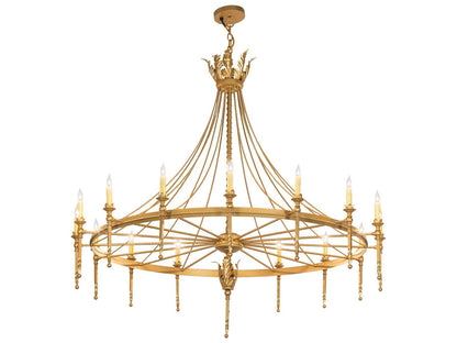 Meyda Amaury 16-Light Goldtastic Chandelier
