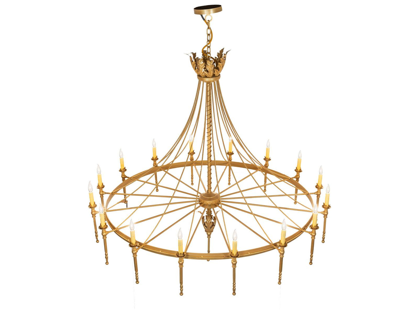 Meyda Amaury 16-Light Goldtastic Chandelier