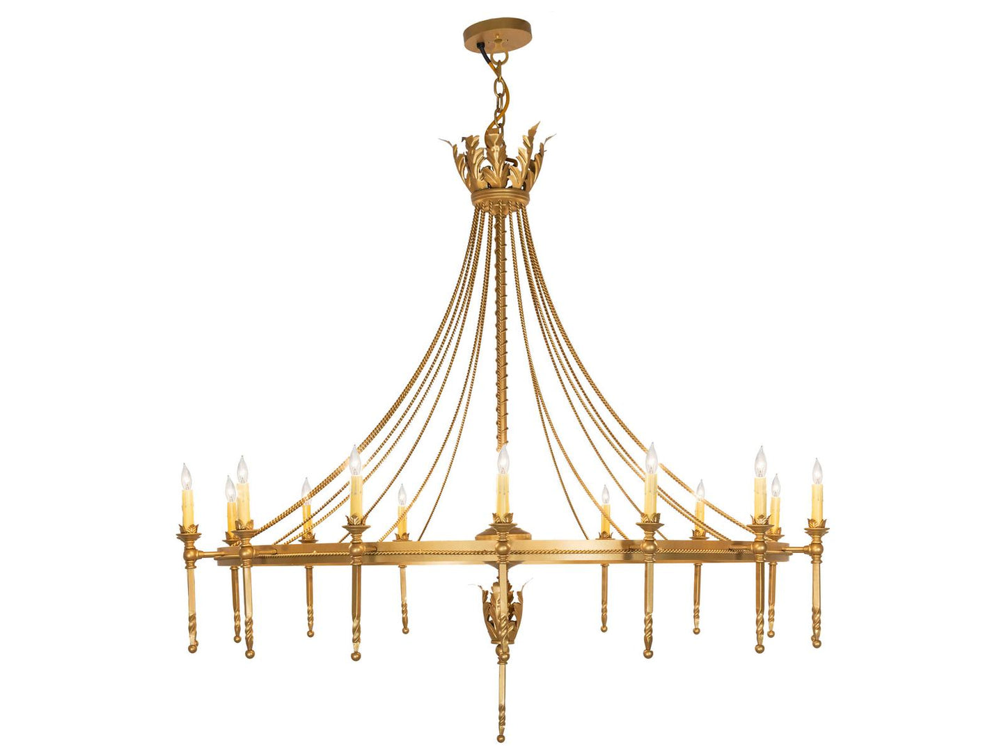 Meyda Amaury 16-Light Goldtastic Chandelier