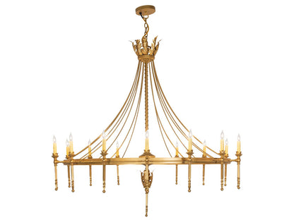 Meyda Amaury 16-Light Goldtastic Chandelier