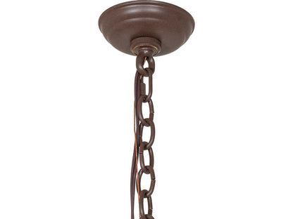 Meyda Oak Leaf 15-Light Traditional Tiered Chandelier in Cafe Noir