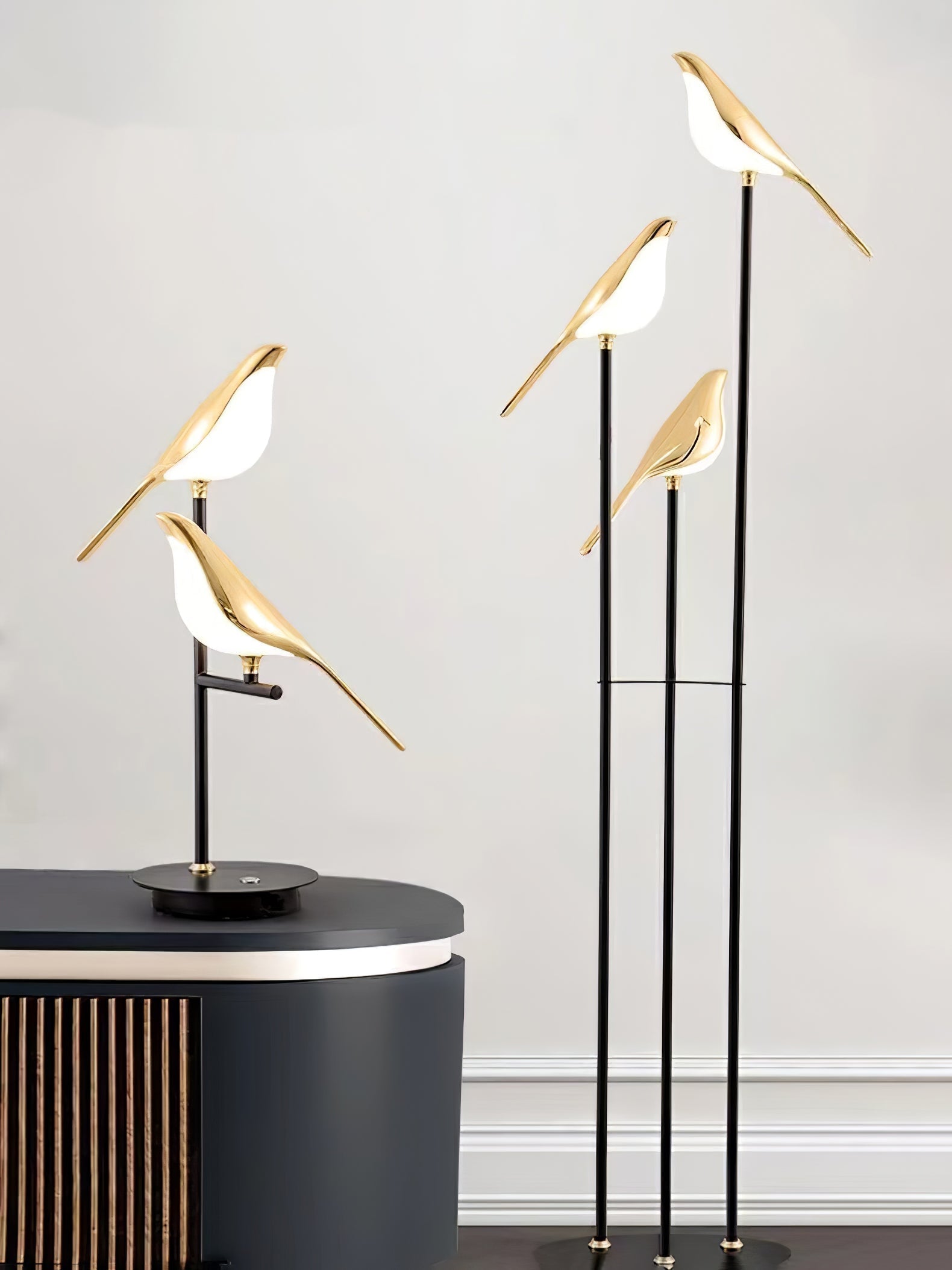 Magpie Perch Table Lamp Table lamp