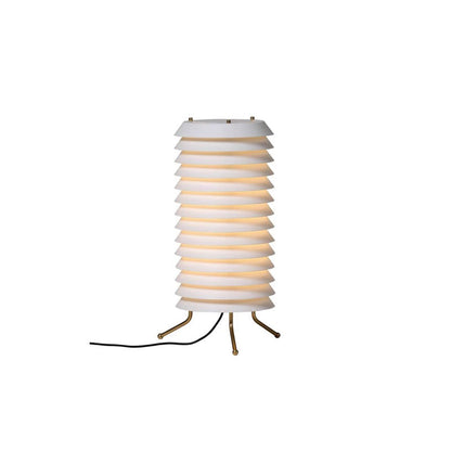 Baltic Tower Table Lamp ∅ 9.8″ x H 20.5″ / Dia 25cm x H 52cm / White & Gold / US Plug Table lamp