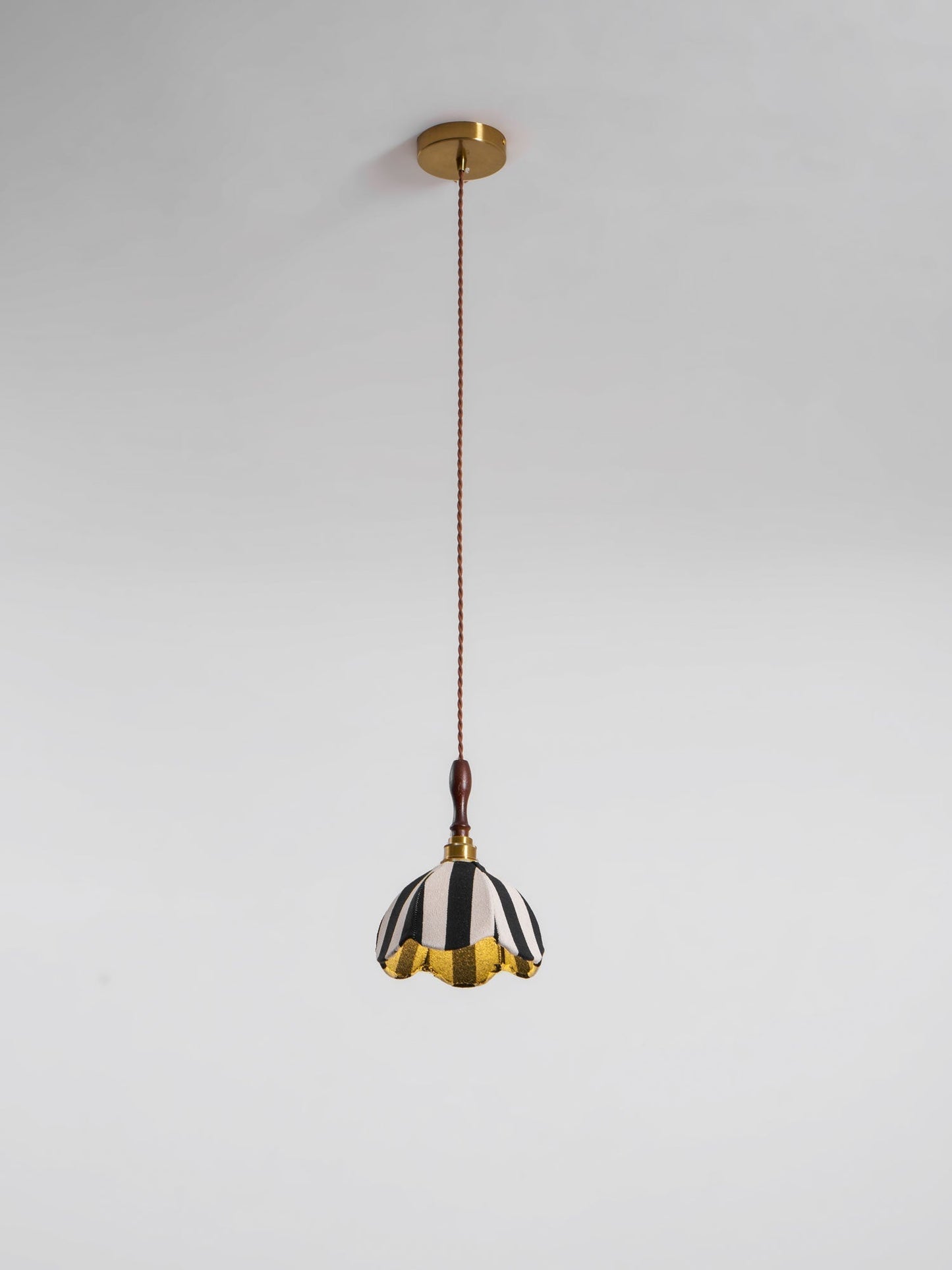 Marbre Stripe Pendant Light ∅ 7.9’’ x H 11’’ / Black & White 1001 pendant Lamp