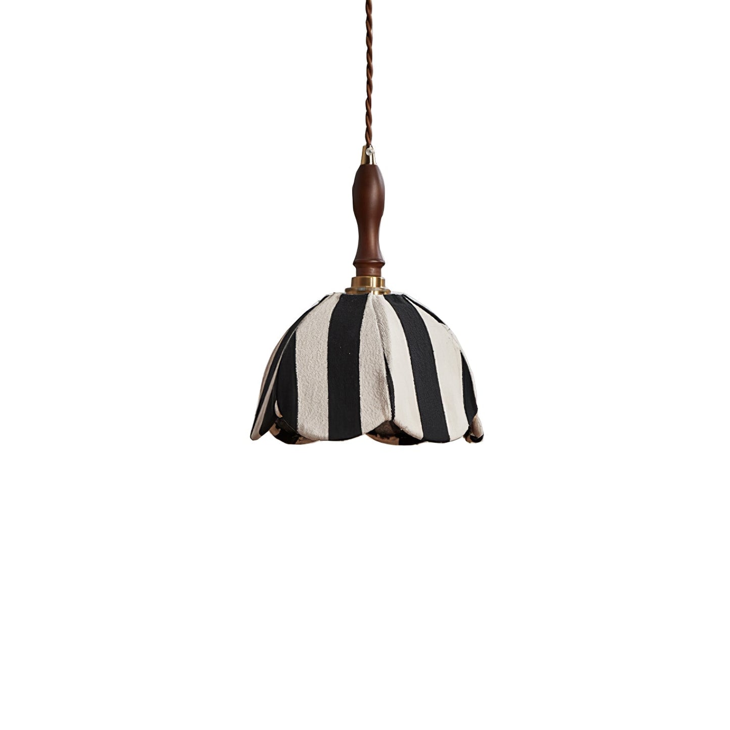 Marbre Stripe Pendant Light ∅ 7.9’’ x H 11’’ / Black & White 1001 pendant Lamp