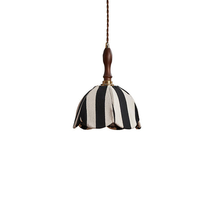 Marbre Stripe Pendant Light ∅ 7.9’’ x H 11’’ / Black & White 1001 pendant Lamp