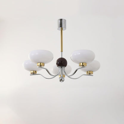 Medieval Glass Bowl Chandelier