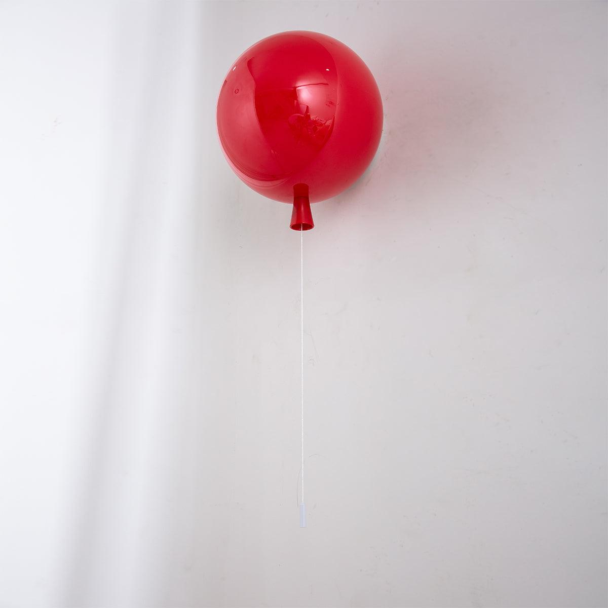 Balloon Dream Wall Light ∅ 9.8″ / Dia 25cm / Red 1001 Wall lamp