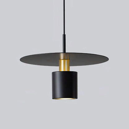 Mercer Halo Pendant Lamp ∅ 13.8″ x H 6.3″ / Dia 35cm x H 16cm / Black Pendant light