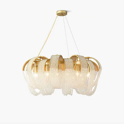Mesh Crystal Chandelier
