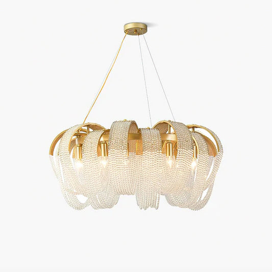 Mesh Crystal Chandelier