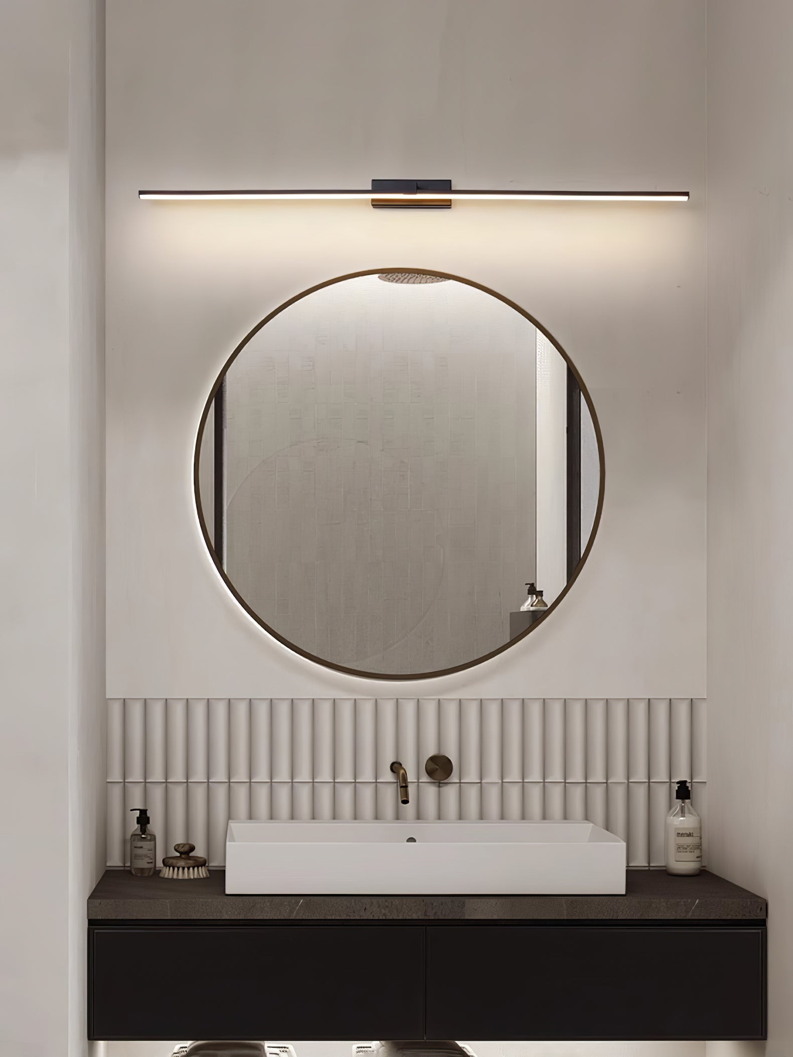 Metal Linear Mirror Wall Light Wall lamp