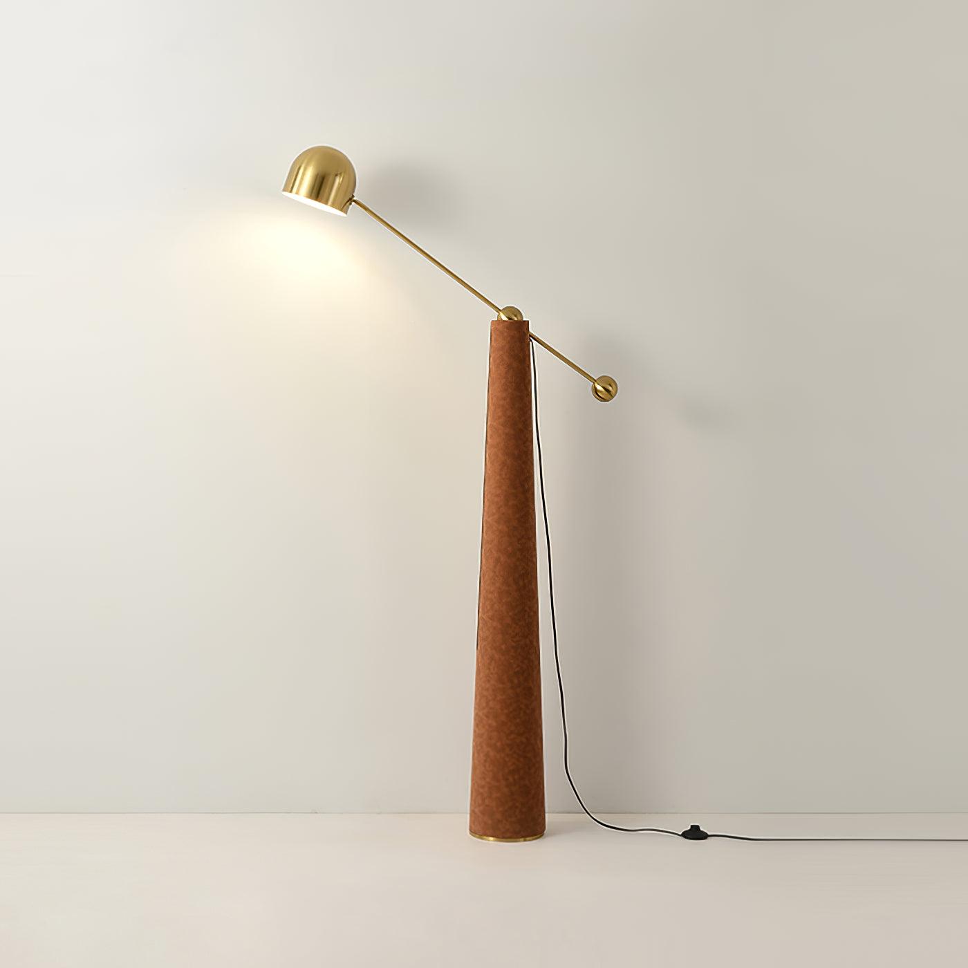 Metronome Floor Lamp ∅ 41.3″ x H 68.9″ / Dia 105cm x H 175cm / Red / US Plug Floor lamp