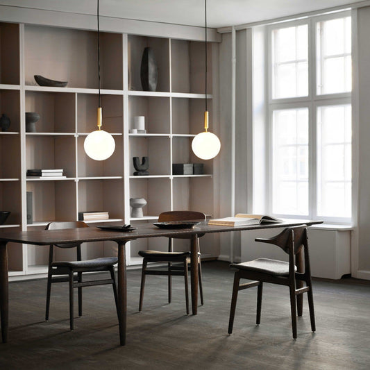 Scandiluxe Brass Pendant Swag Light Pendant light
