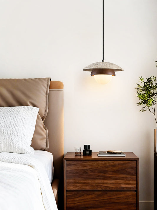 Milo Travertine Pendant Light