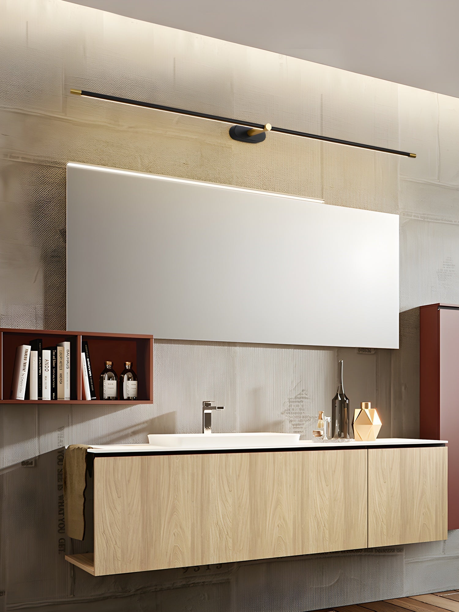 Minimalist Linear Rechargeable Wall Lamp 1001 Wall lamp