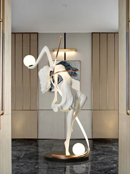 Misha Goddess Statue Floor Lamp Floor lamp
