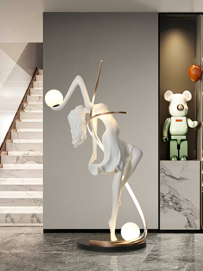 Misha Goddess Statue Floor Lamp Floor lamp