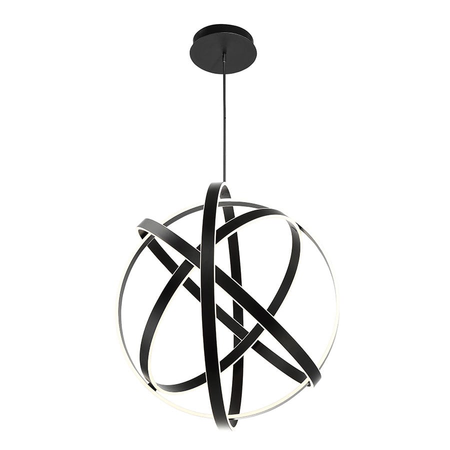 Modern Forms Kinetic 4 Light 38" Wide Integrated LED Globe Chandelier - Dazzlingmen