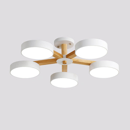 Modern Multi Stem Chandelier