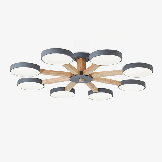 Modern Multi Stem Chandelier