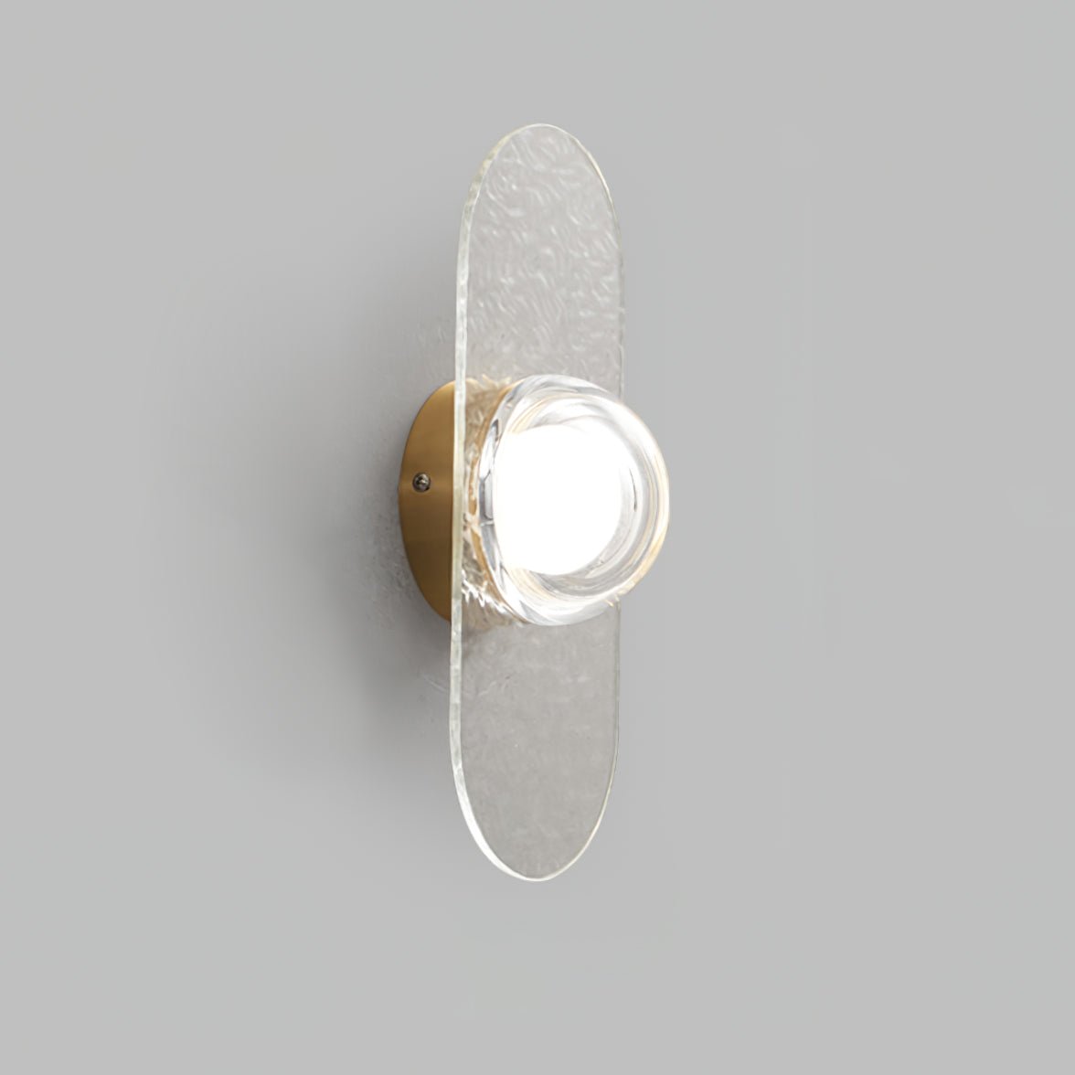 Modulo Brass Wall Light ∅ 4.7″ x H 11.8″ / Dia 12cm x H 30cm / Brass / 1 Piece Wall lamp