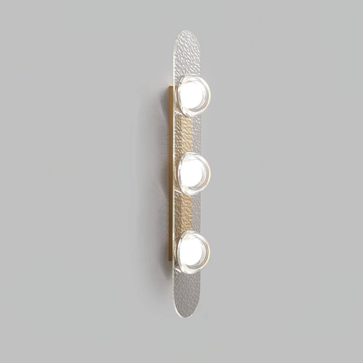 Modulo Brass Wall Light ∅ 4.7″ x H 26″ / Dia 12cm x H 66cm / Brass / 1 Piece Wall lamp