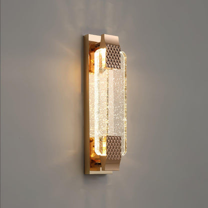 Moet Sconce ∅ 3.9″ x H 15.7″ / Dia 10cm x H 40cm / Gold / Warm Light Wall lamp