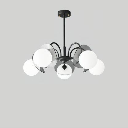 Molecular Spherical Glass Chandelier