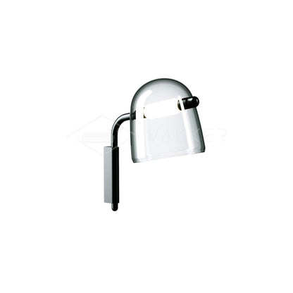 Mona Wall Lamp ∅ 7.9″ x H 13.8″ / Dia 20cm x H 35cm / Black & Gray / Cold white Wall lamp