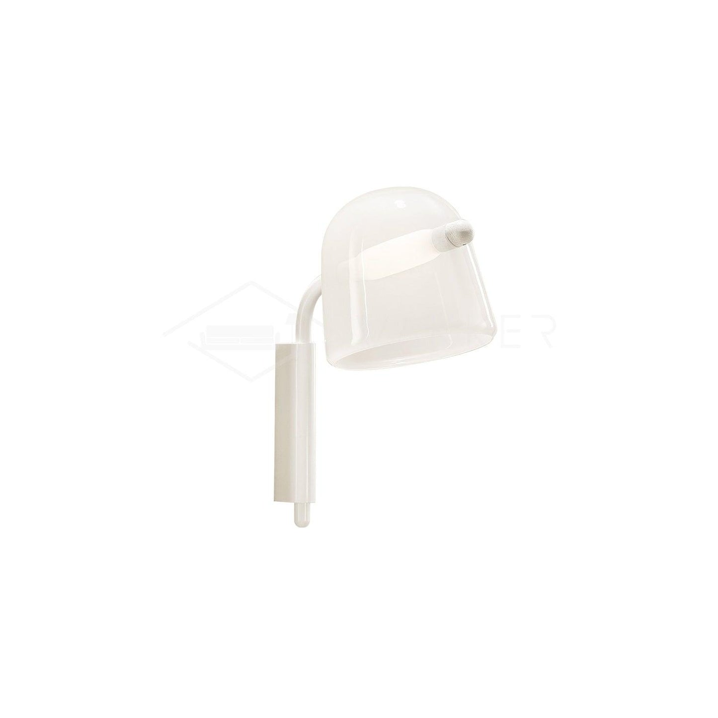 Mona Wall Lamp ∅ 7.9″ x H 13.8″ / Dia 20cm x H 35cm / White / Cold white Wall lamp