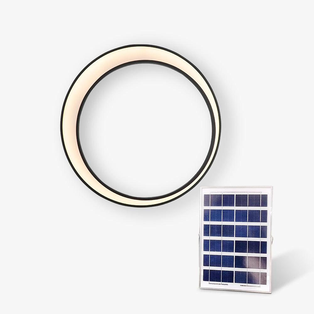 Moon Outdoor Wall Lamp ∅ 23.6″ / Dia 60cm / Model B: Solar-Powered Version / Warm Light Wall lamp