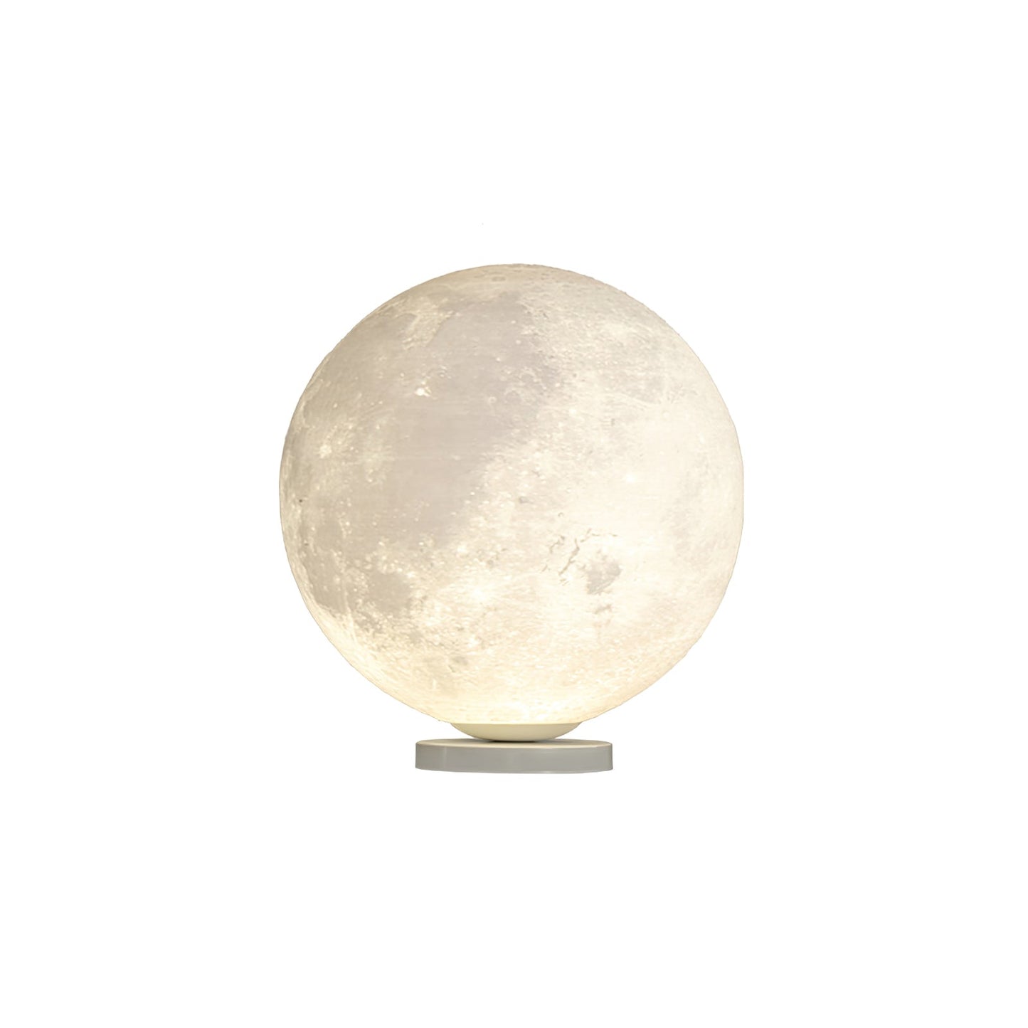 Moon Table Lamp ∅ 15.7″ x H 15.7″ / White & Warm Light / US Plug Table lamp