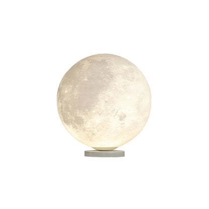 Moon Table Lamp ∅ 15.7″ x H 15.7″ / White & Warm Light / US Plug Table lamp