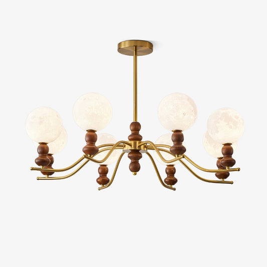 Moonlit Globe Chandelier Chandelier