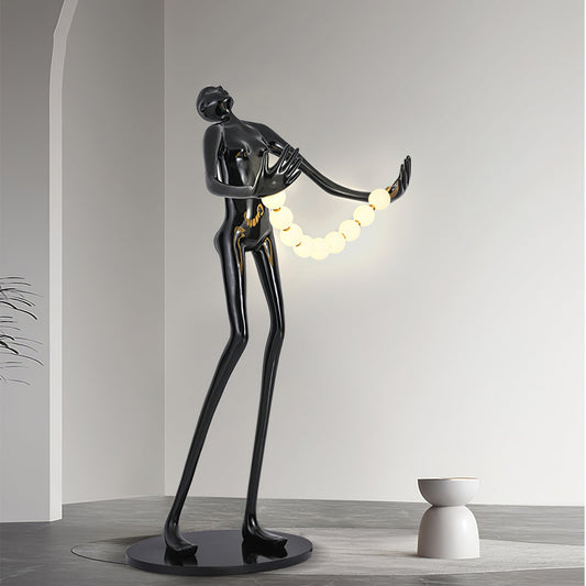 Orb Juggler Sculpture Floor Lamp Floor lamp