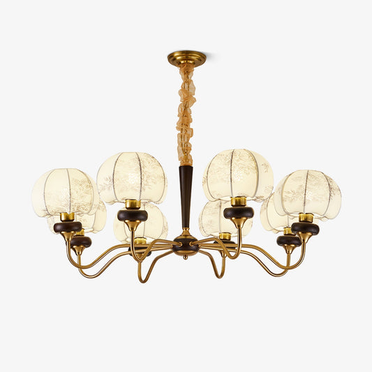Mushroom Fabric Chandelier Chandelier