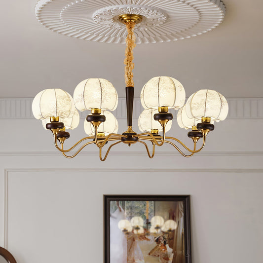 Mushroom Fabric Chandelier Chandelier