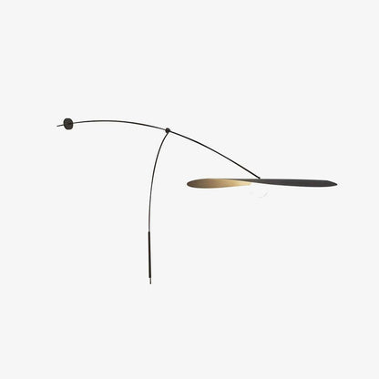 Myrna Wall Light ∅ 55.1″ x H 35.4″ / Dia 140cm x H 90cm / Black / US Plug Wall lamp