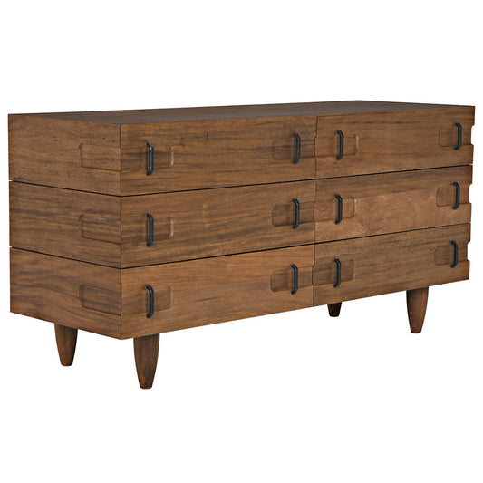 David 6 Drawer Sideboard