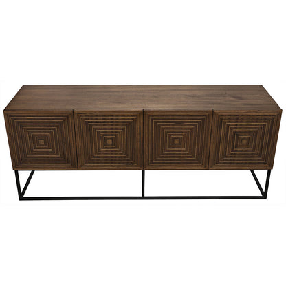 Lanon Sideboard with Steel Base