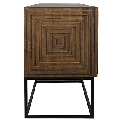 Lanon Sideboard with Steel Base