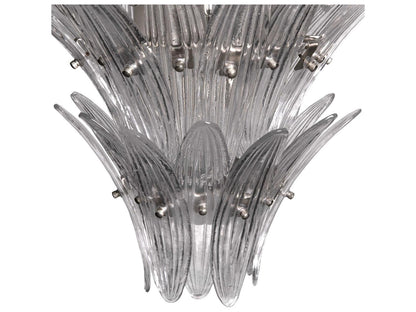 Noir Emperor 16-Light Antique Silver Chandelier