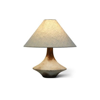 Napa Valley Table Lamp ∅ 14.2″ x H 15.7″ / Dia 36cm x H 40cm / Beige / US Plug Table lamp