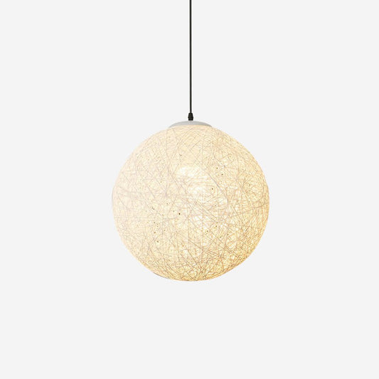 Nest Sphere Pendant Light ∅ 19.6″ x H 19.6″ / Dia 50cm x H 50cm / White Pendant light